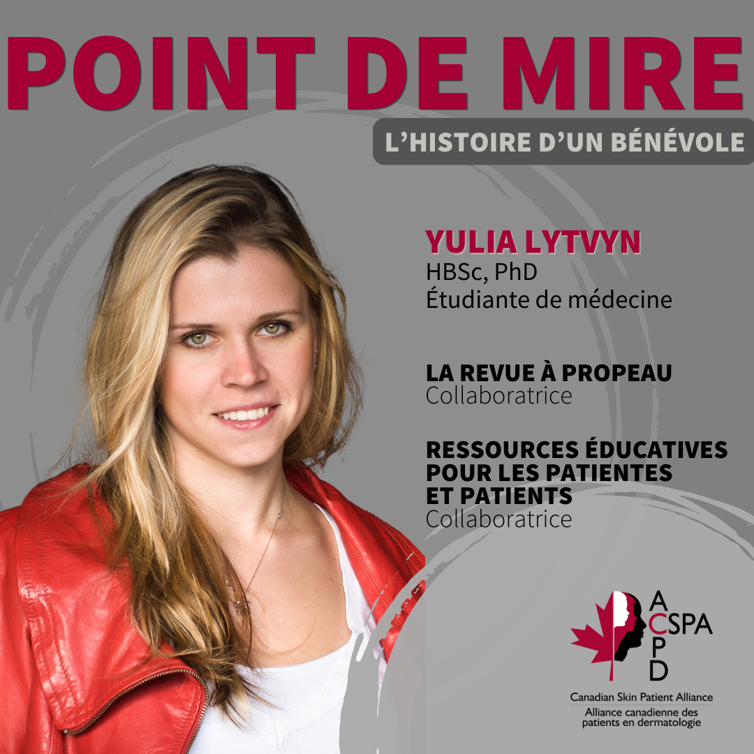 Yuliya Lytvyn - profil de bénévole