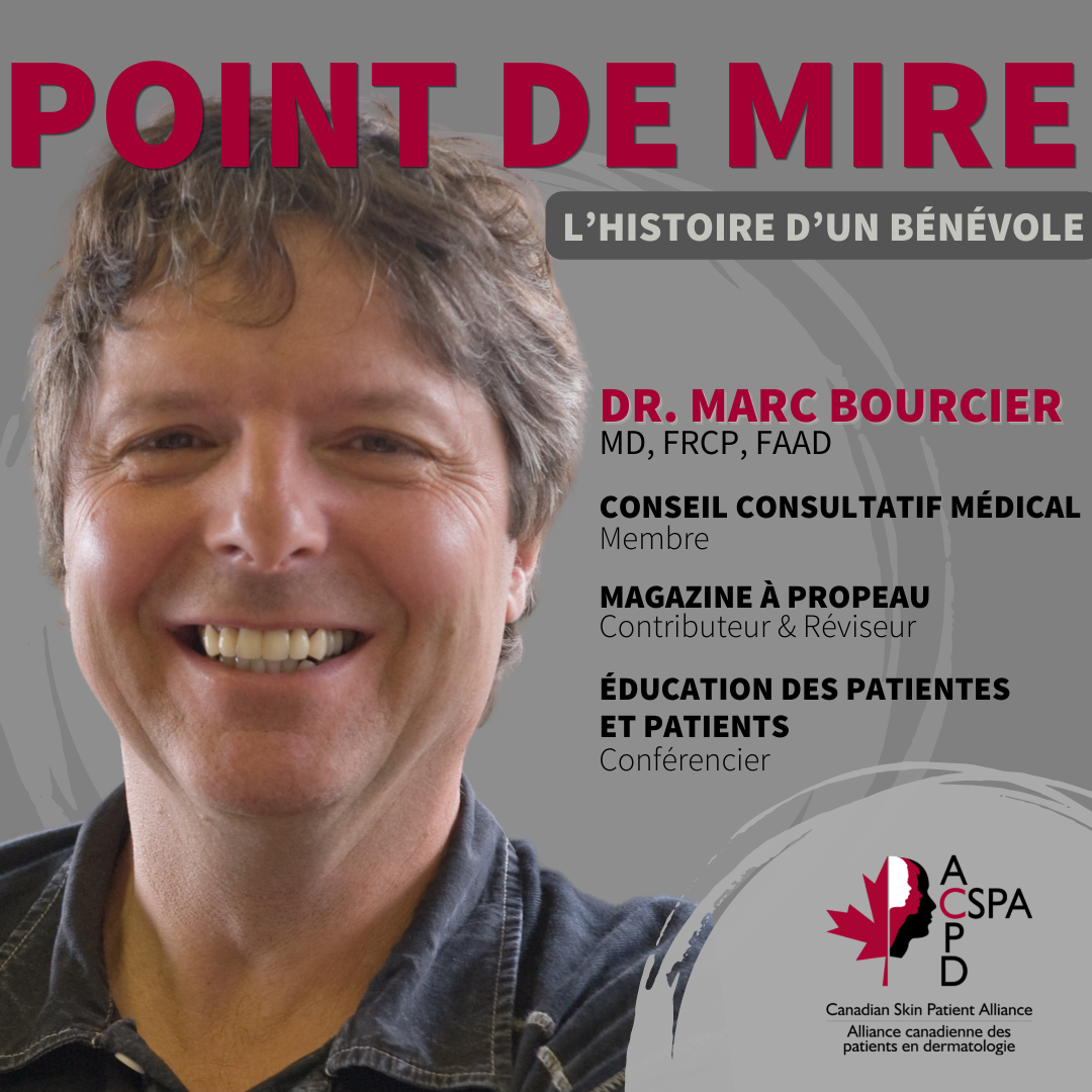 Dermatologue Dr Marc Bourcier - profil de bénévole
